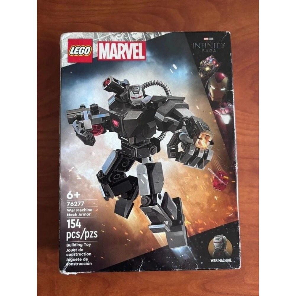 Lego Marvel War Machine Mech Armor